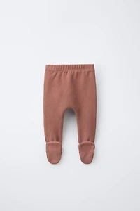 SOFT TOUCH FOOTED LEGGINGS