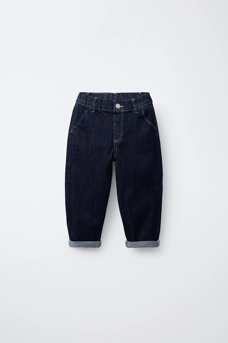 COMFORT BAGGY DENIM PANTS