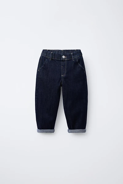 PANTALON DENIM BAGGY CONFORT
