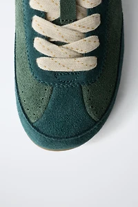 LEATHER SNEAKERS