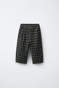 PANTALON BALLON À CARREAUX SOFT TOUCH