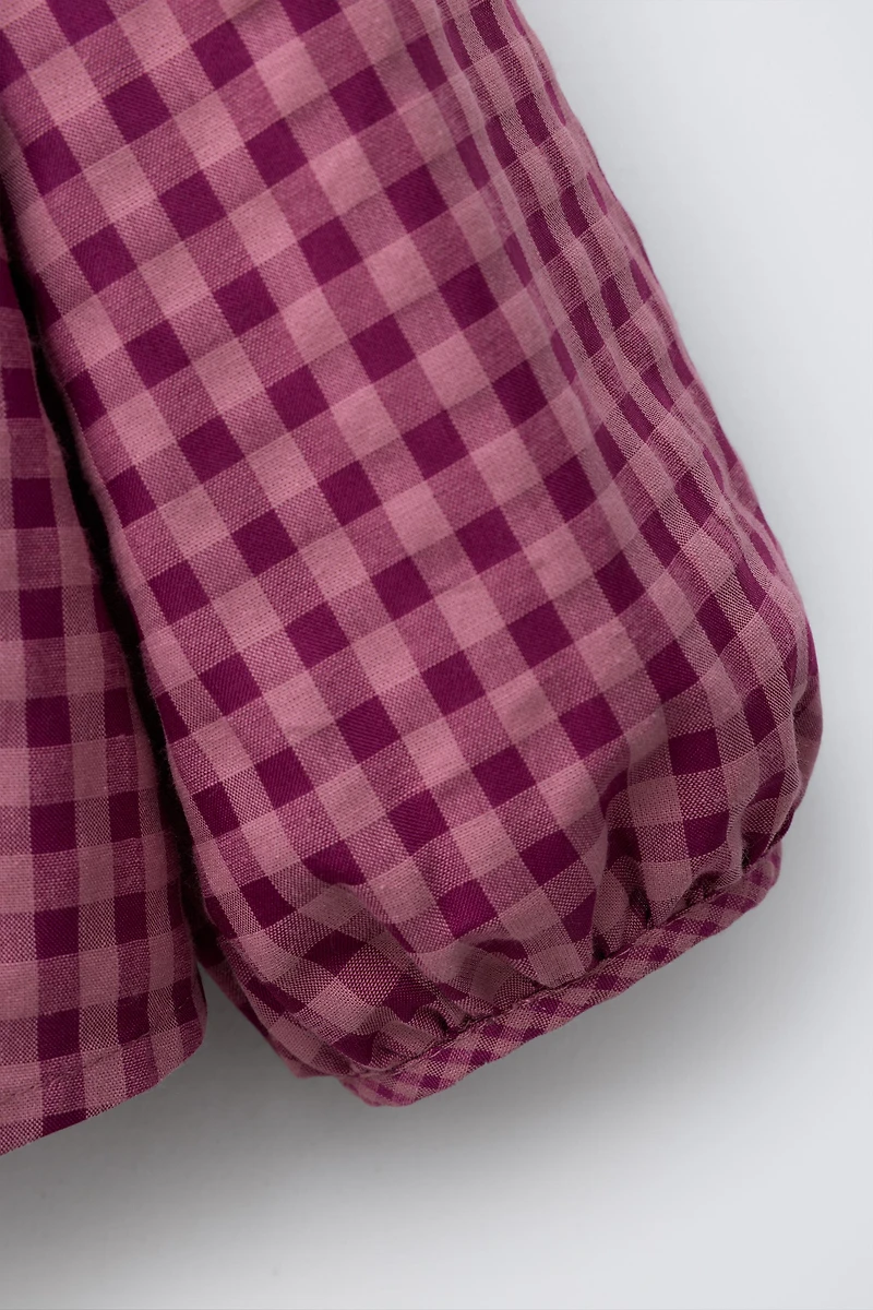 CHEMISE À CARREAUX VICHY