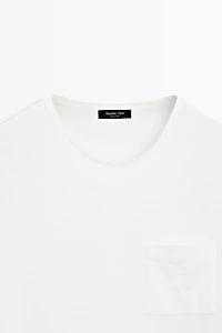 T-shirt à manches courtes avec poche fantaisie
