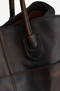 LIMITED EDITION LEATHER SHOULDER BAG