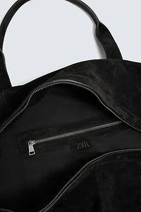 LIMITED EDITION LEATHER TRAVEL BAG