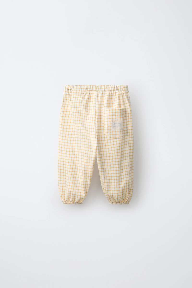 PLAID PANTS
