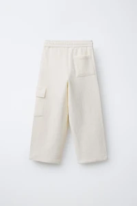 TEXTURED CARGO PANTS