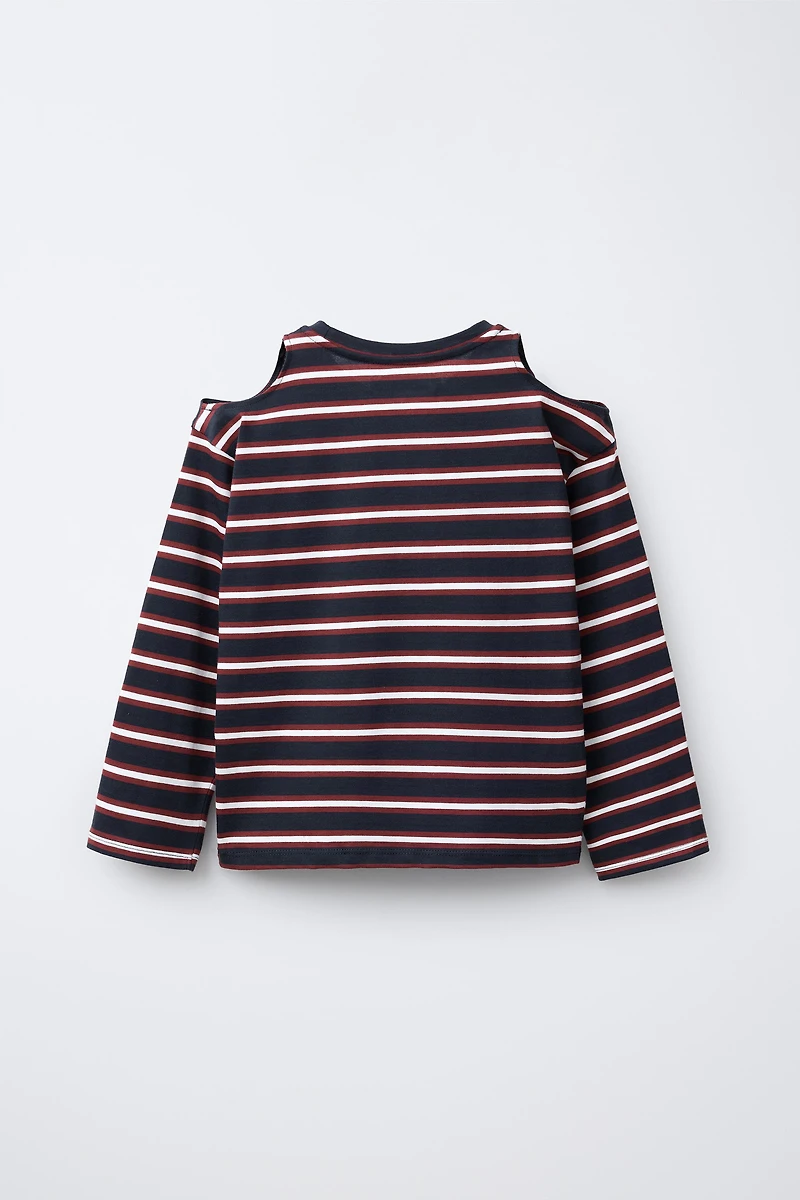 T-SHIRT RAYAS CUT OUT