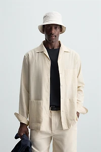STRIPED OVERSHIRT