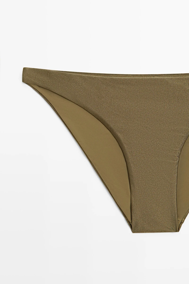 Shimmery bikini bottoms