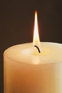 BOUGIE DÉCORATIVE CYLINDRIQUE