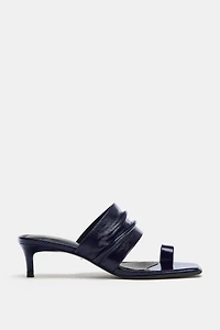 SANDALES EN CUIR À BRIDE