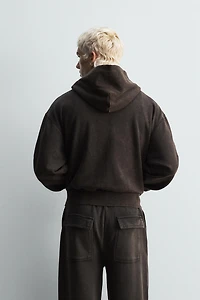 SWEAT À CAPUCHE COURT