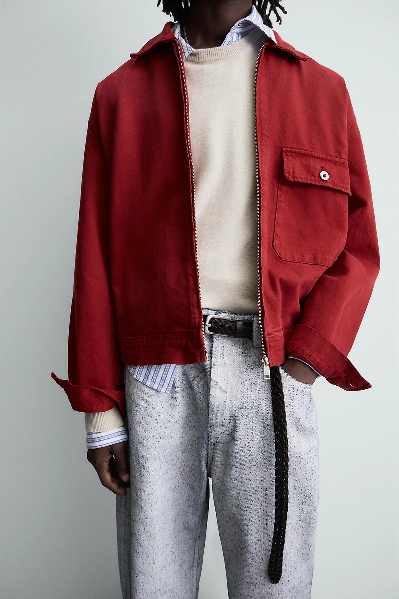 RELAXED FIT DENIM JACKET