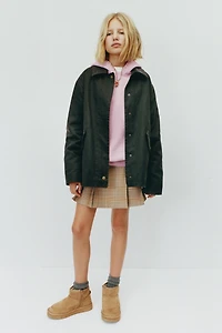 STUDDED HOODIE SWEATSHIRT