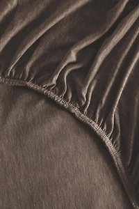 Modal jersey fitted sheet (140GxM²) | 11.8" thick