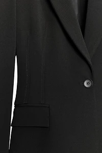 ONE-BUTTON TAILORED BLAZER