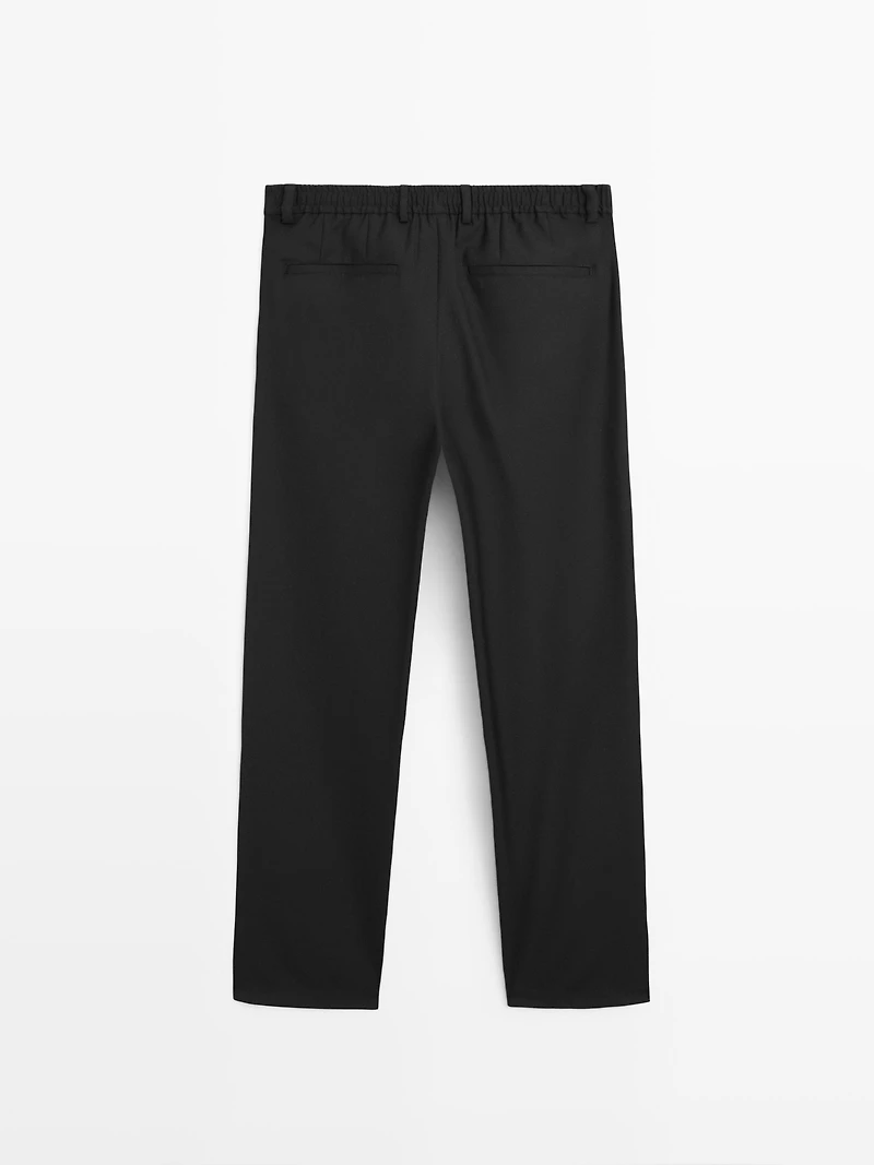 Relaxed fit trousers