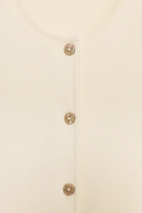 KNIT CARDIGAN WITH BELT