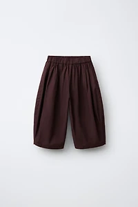 POPLIN BLOOMER PANTS