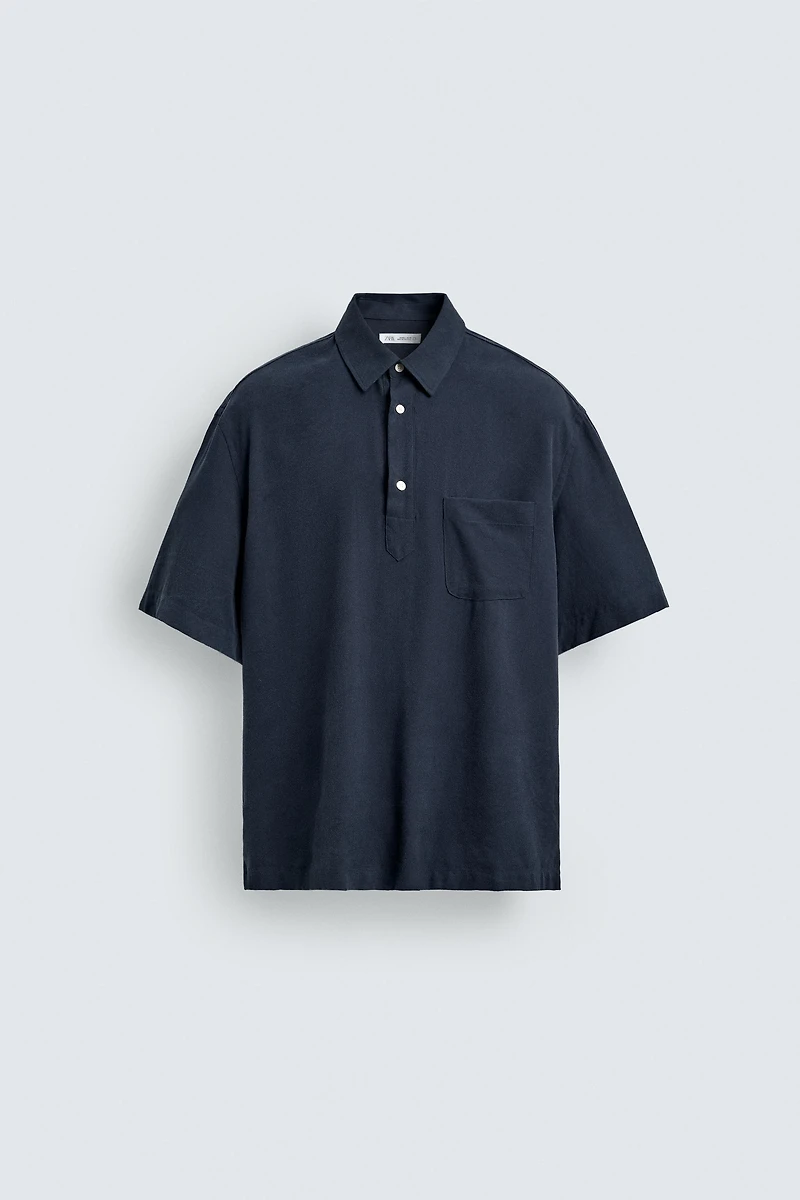 FLUID LYOCELL POLO SHIRT