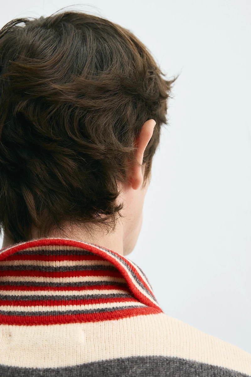 STRIPED KNIT POLO SHIRT HARRY LAMBERT FOR ZARA X DISNEY