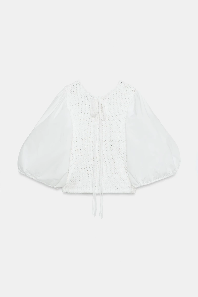 COMBINATION KNIT JUMPER