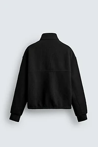 RIBBED BOXY FIT JACKET