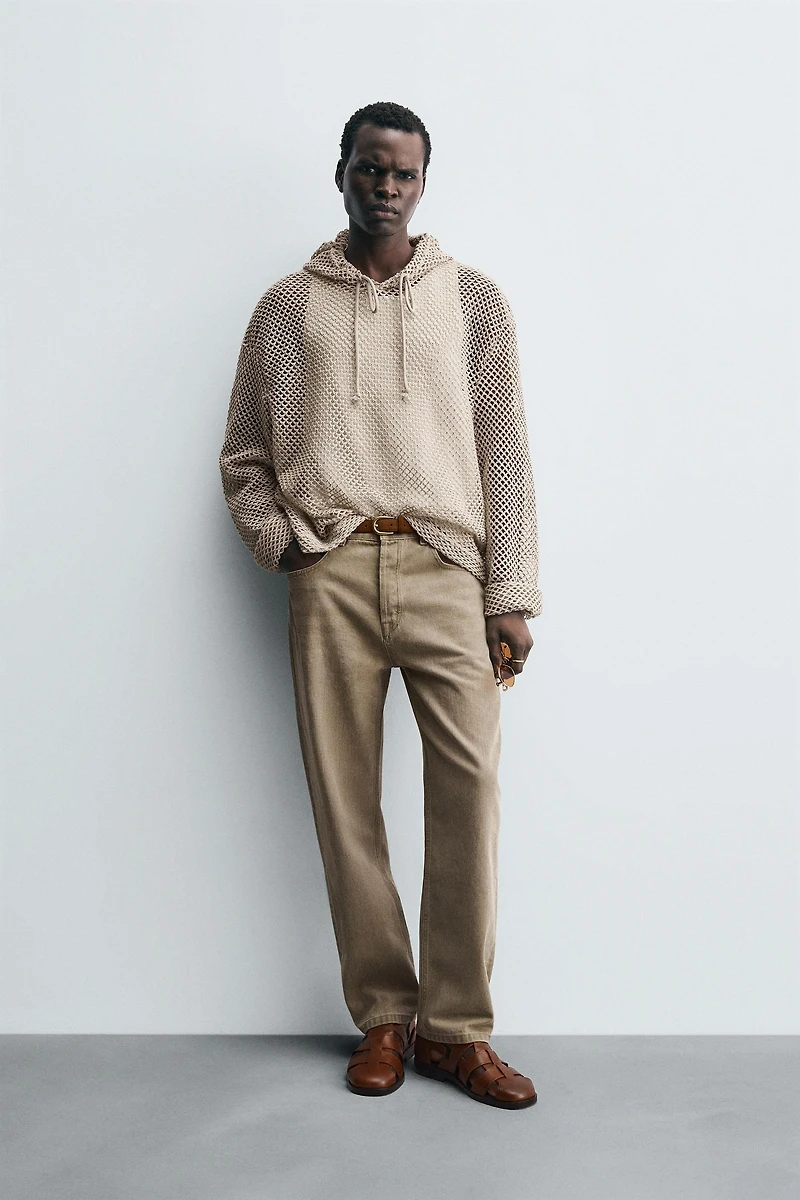 SWEAT STRUCTURÉ CROCHET