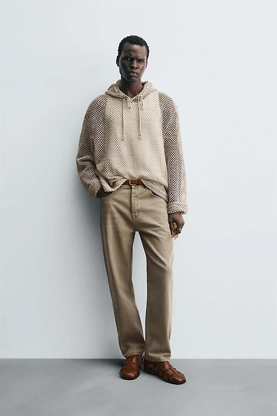 SWEAT STRUCTURÉ CROCHET