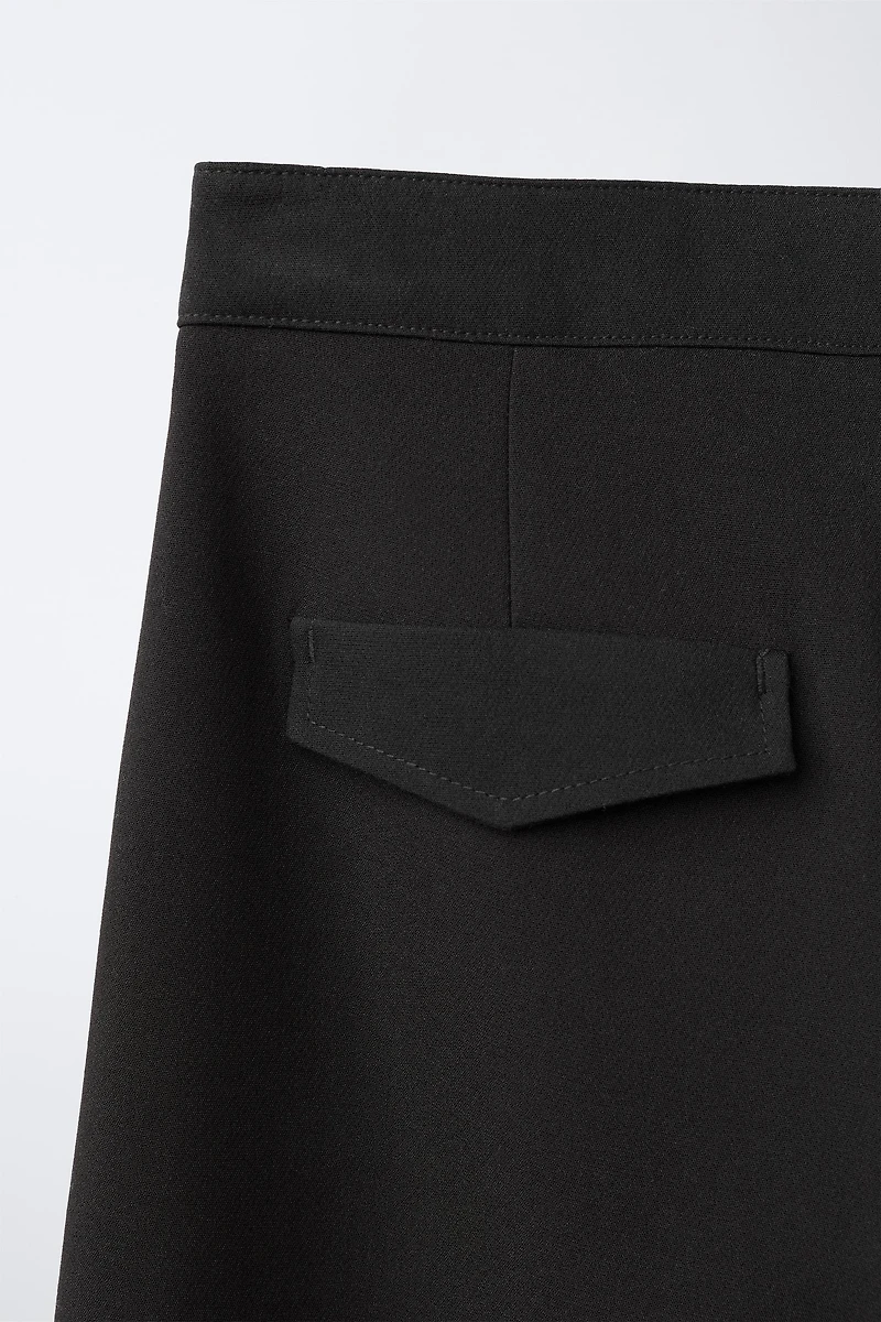 CRISS-CROSS WAIST PANTS