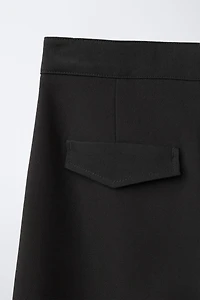 CRISS-CROSS WAIST PANTS