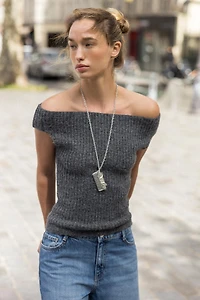 RIB KNIT TOP