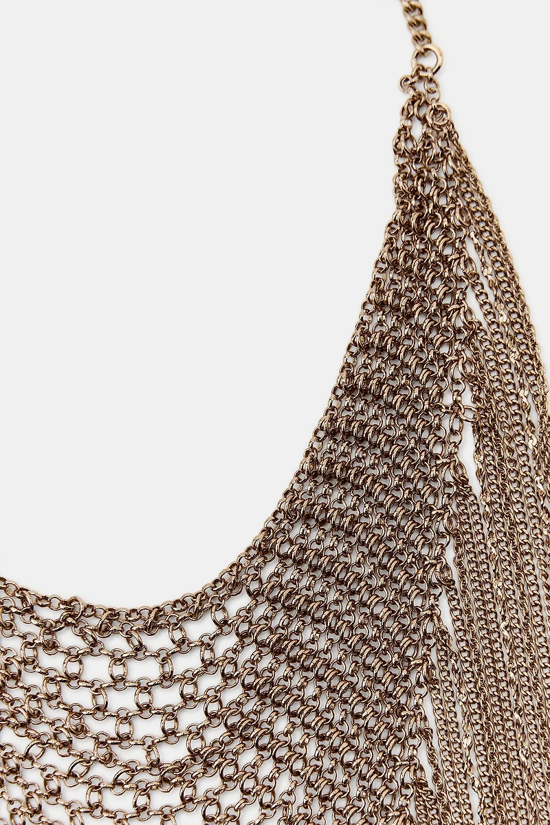 COLLIER BAVOIR FRANGES