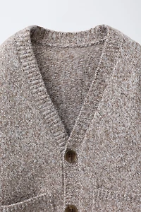 POCKET CARDIGAN