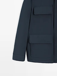 Veste matelassée déperlante avec poches