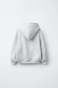 HOODIE SWEATSHIRT WITH TEXT