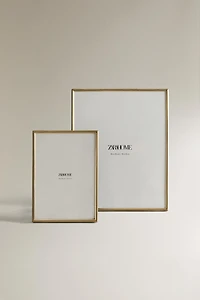 GOLD METAL PHOTO FRAME