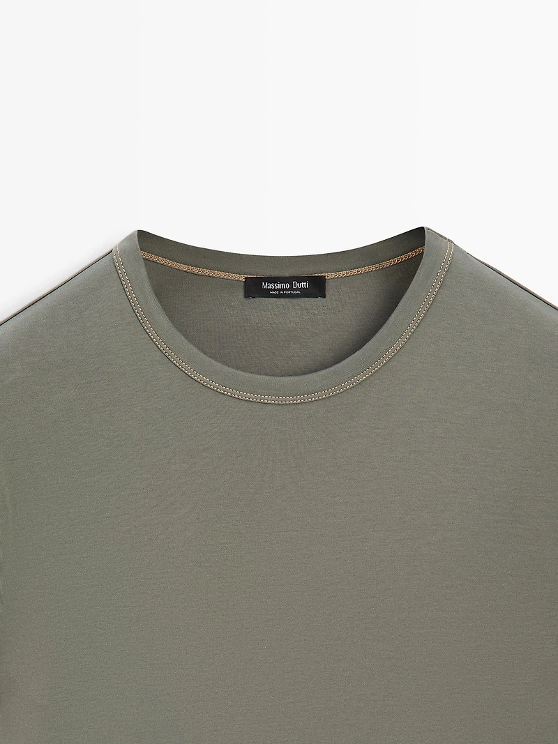 T-shirt à manches courtes 100 % coton