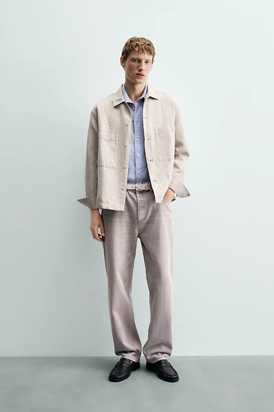 RELAXED ANKLE FIT JEANS