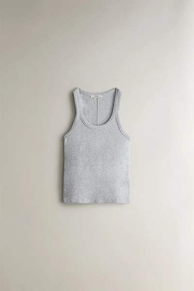 PLAIN COTTON TANK TOP