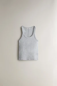 PLAIN COTTON TANK TOP