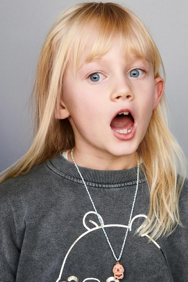 GLITTER CAPYBARA CAPYFUN © SWEATSHIRT