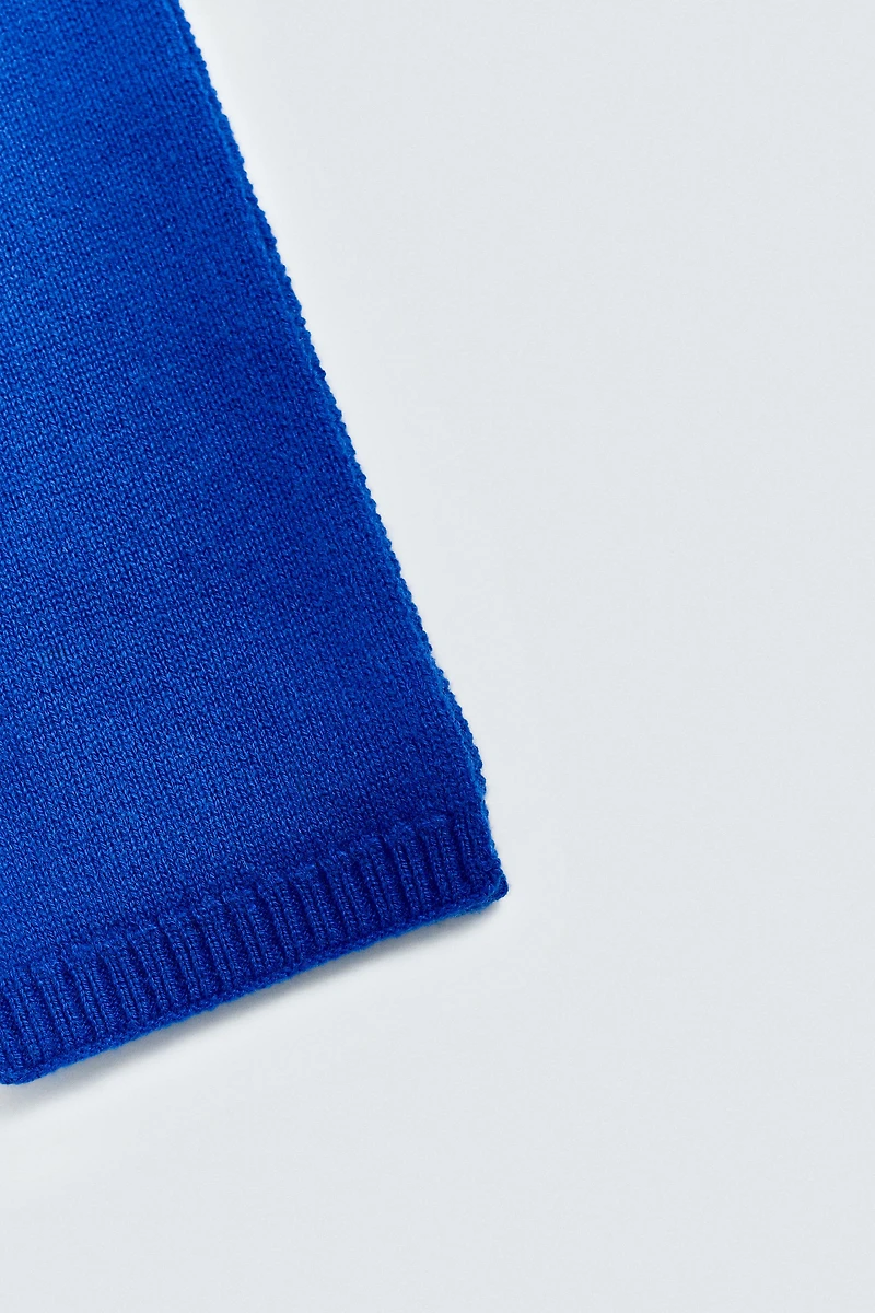 SHORT WOOL - CASHMERE SCARF