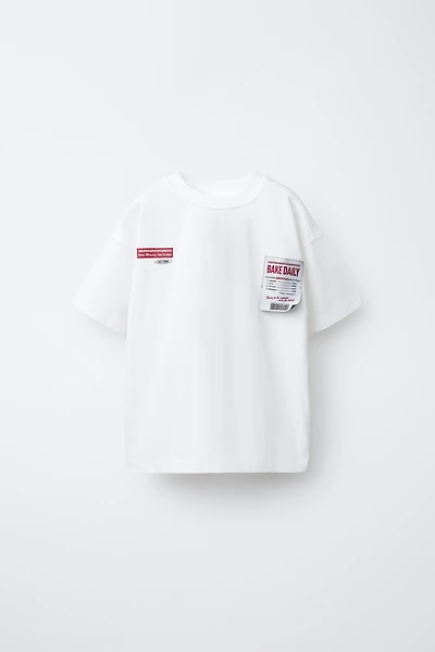 BREAD STICK PRINT T-SHIRT
