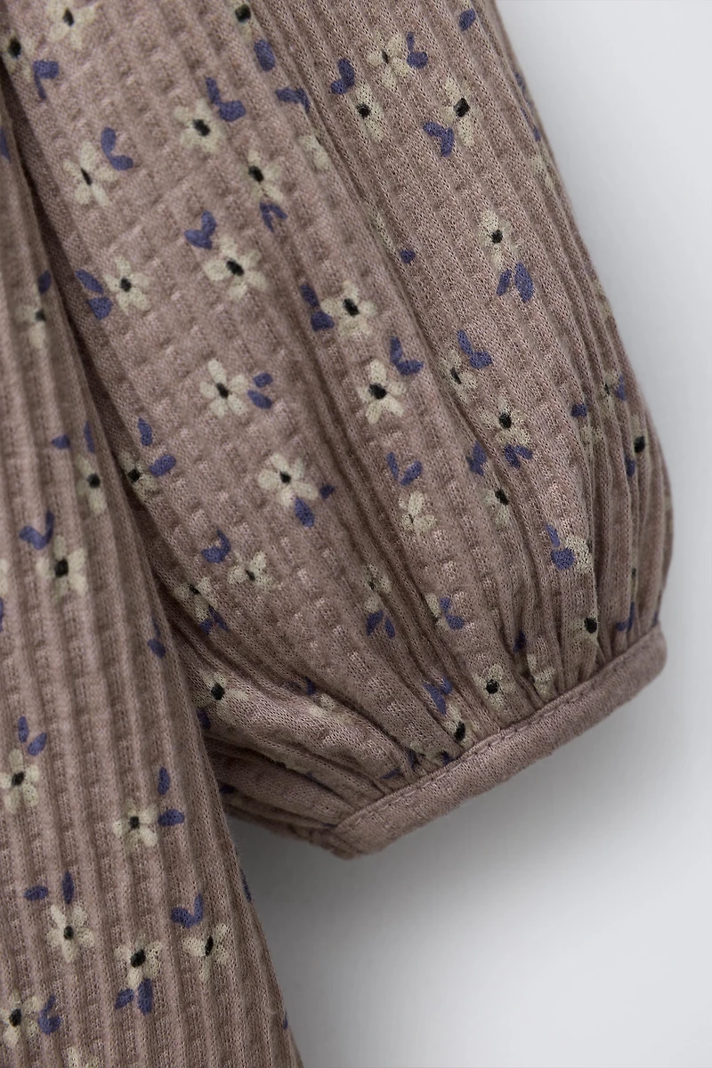 ROBE À FLEURS
