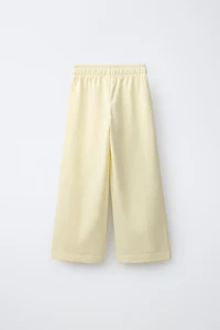 HEAVY JUMPER WIDE LEG PANTS