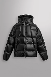 100% FEATHER PUFFER JACKET