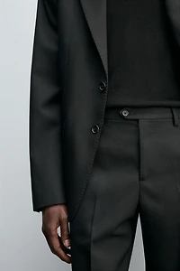 100% WOOL SUIT PANTS