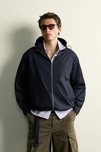 BLOUSON LÉGER REGULAR FIT EN POPELINE